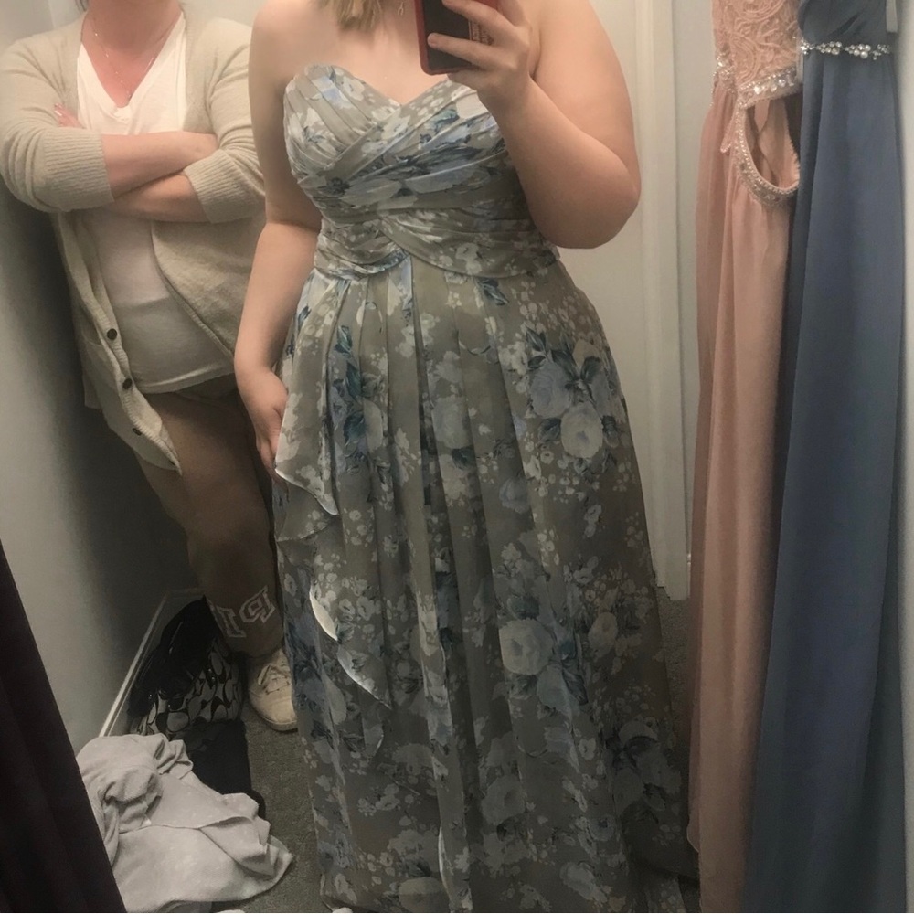 David’s Bridal prom dress